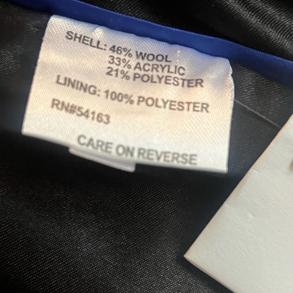 🆕 Calvin Klein Women's Black Basket woven Coat - Picture 10 of 17